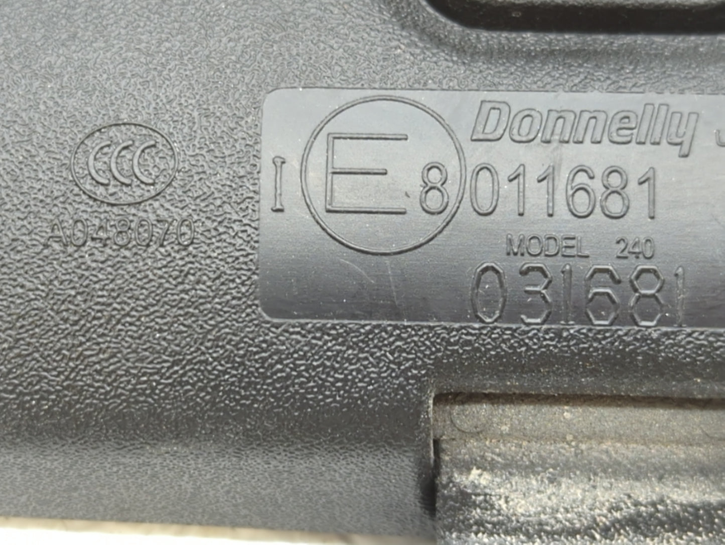 2001-2016 Ford Escape Interior Rear View Mirror Replacement OEM P/N:E8011681 Fits OEM Used Auto Parts - Oemusedautoparts1.com