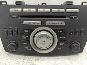 2011 Mazda 3 Radio AM FM Cd Player Receiver Replacement P/N:BBM5 66 AR0 Fits OEM Used Auto Parts