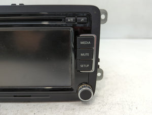 2009-2017 Volkswagen Tiguan Radio AM FM Cd Player Receiver Replacement P/N:1K0 035 180 AC Fits OEM Used Auto Parts