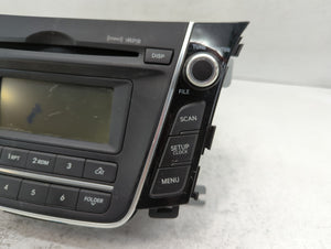 2014-2015 Hyundai Elantra Radio AM FM Cd Player Receiver Replacement P/N:96170-A5160GU Fits 2014 2015 OEM Used Auto Parts