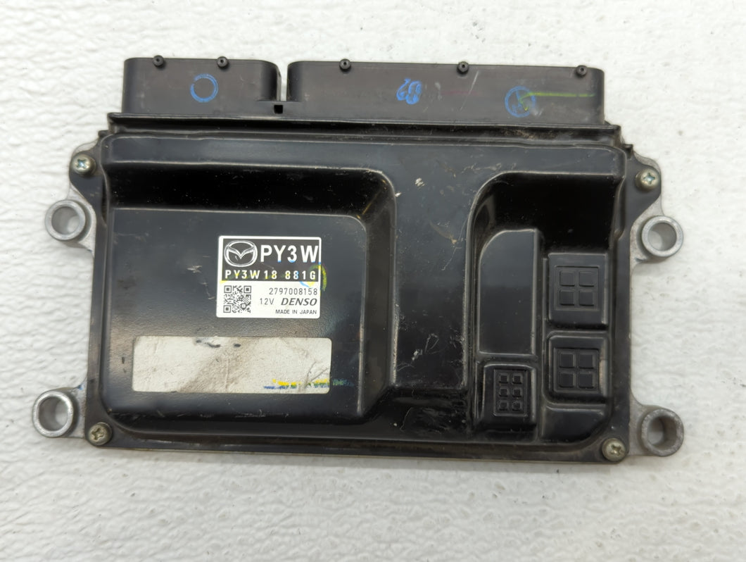 2014-2015 Mazda Cx-5 PCM Engine Control Computer ECU ECM PCU OEM P/N:PY3W 18 881G Fits Fits 2014 2015 OEM Used Auto Parts