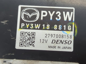 2014-2015 Mazda Cx-5 PCM Engine Computer ECU ECM PCU OEM P/N:PY3W 18 881G Fits 2014 2015 OEM Used Auto Parts