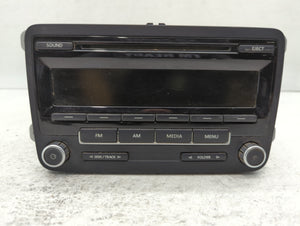 2012-2016 Volkswagen Beetle Radio AM FM Cd Player Receiver Replacement P/N:1K0 035 164 D Fits 2011 2012 2013 2014 2015 2016 OEM Used Auto Parts