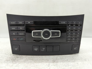 2013 Mercedes-Benz E350 Radio AM FM Cd Player Receiver Replacement P/N:A 212 900 17 19 Fits OEM Used Auto Parts