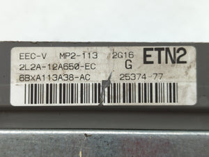 2002 Ford Explorer PCM Engine Control Computer ECU ECM PCU OEM P/N:2L2A-12A650-EC Fits OEM Used Auto Parts