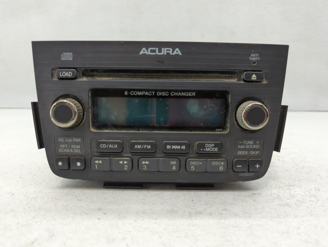 2005-2006 Acura Mdx Radio AM FM Cd Player Receiver Replacement P/N:39100-S3V-A350 Fits 2005 2006 OEM Used Auto Parts