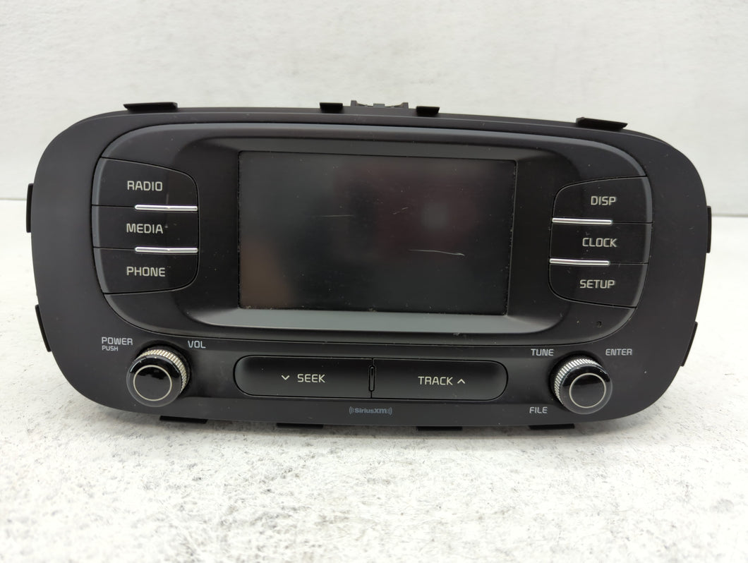 2017-2019 Kia Soul Radio AM FM Cd Player Receiver Replacement P/N:96180-B2360CA Fits 2017 2018 2019 OEM Used Auto Parts