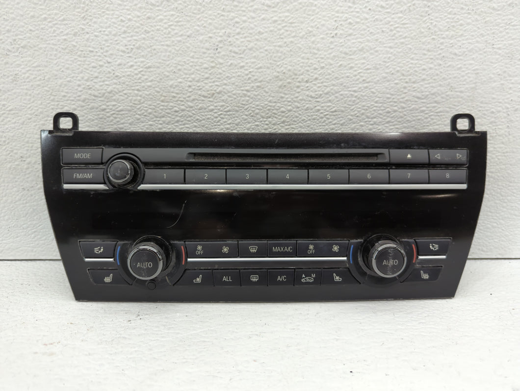 2013 Bmw 7 Series Radio AM FM Cd Player Receiver Replacement P/N:9306187-01 Fits 2011 2012 2014 2015 OEM Used Auto Parts