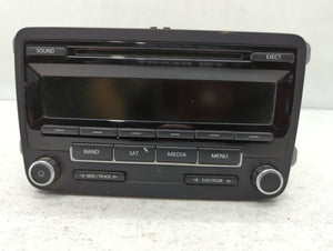 2013-2015 Volkswagen Passat Radio AM FM Cd Player Receiver Replacement P/N:1K0 035 164 F Fits 2013 2014 2015 OEM Used Auto Parts