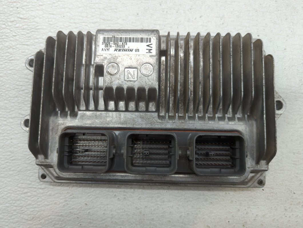 2015 Honda Accord PCM Engine Control Computer ECU ECM PCU OEM P/N:37820-5A0-A73 Fits OEM Used Auto Parts