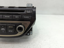 2013-2015 Hyundai Genesis Radio AM FM Cd Player Receiver Replacement P/N:96560-2M760YHG Fits 2013 2014 2015 OEM Used Auto Parts