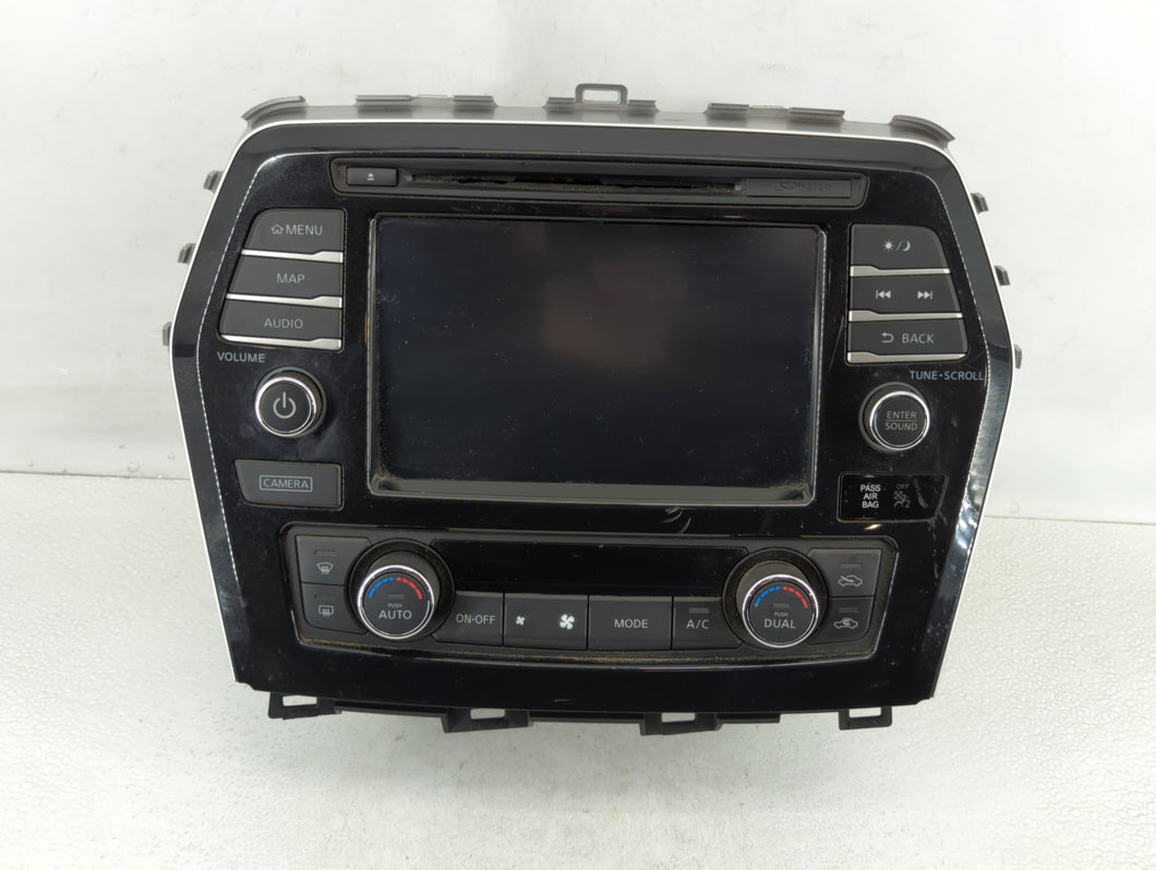 2016-2016 Nissan Maxima Radio Control Panel