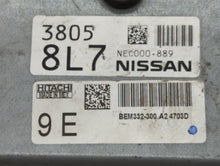 2014-2018 Nissan Versa PCM Engine Control Computer ECU ECM PCU OEM P/N:38058L7 Fits Fits 2014 2015 2016 2017 2018 OEM Used Auto Parts