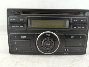 2012-2014 Nissan Versa Radio AM FM Cd Player Receiver Replacement P/N:28185 3AN0A Fits 2012 2013 2014 OEM Used Auto Parts