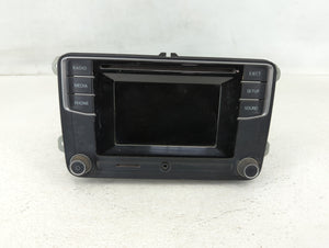 2010-2017 Volkswagen Jetta Radio AM FM Cd Player Receiver Replacement P/N:561 035 150 A Fits OEM Used Auto Parts