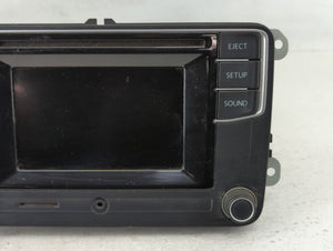 2010-2017 Volkswagen Jetta Radio AM FM Cd Player Receiver Replacement P/N:561 035 150 A Fits OEM Used Auto Parts