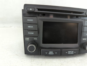 2014-2015 Hyundai Sonata Radio AM FM Cd Player Receiver Replacement P/N:96180-3Q8504X Fits 2014 2015 OEM Used Auto Parts