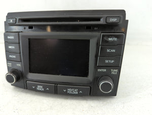 2014-2015 Hyundai Sonata Radio AM FM Cd Player Receiver Replacement P/N:96180-3Q8504X Fits 2014 2015 OEM Used Auto Parts