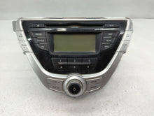 2011-2012 Hyundai Elantra Radio AM FM Cd Player Receiver Replacement P/N:96170-3X150BLH Fits 2011 2012 OEM Used Auto Parts