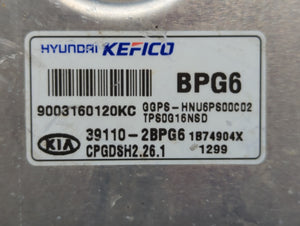 2017-2019 Kia Soul PCM Engine Control Computer ECU ECM PCU OEM P/N:39128-2BPA6 Fits Fits 2017 2018 2019 OEM Used Auto Parts