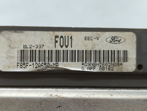 1998 Ford F-150 PCM Engine Control Computer ECU ECM PCU OEM P/N:F85F-12A650-MB Fits OEM Used Auto Parts