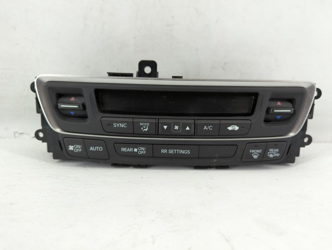 2017-2019 Honda Ridgeline Climate Control Module Temperature AC/Heater Replacement P/N:3037A1 103236 Fits 2017 2018 2019 OEM Used Auto Parts