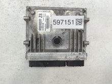 2014 Toyota Corolla PCM Engine Control Computer ECU ECM PCU OEM P/N:89661-0ZB40 Fits OEM Used Auto Parts