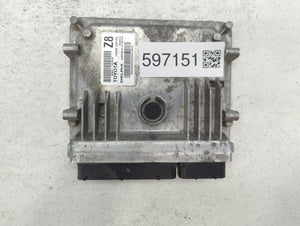 2014 Toyota Corolla PCM Engine Control Computer ECU ECM PCU OEM P/N:89661-0ZB40 Fits OEM Used Auto Parts