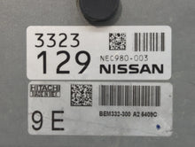 2014-2018 Nissan Versa PCM Engine Control Computer ECU ECM PCU OEM P/N:NEC980-003 Fits Fits 2014 2015 2016 2017 2018 OEM Used Auto Parts