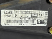 Dodge Ram 1500 Driver Left Side View Manual Door Mirror Black - Oemusedautoparts1.com