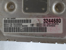 2015 Chrysler 200 PCM Engine Control Computer ECU ECM PCU OEM P/N:P05150993AC Fits OEM Used Auto Parts