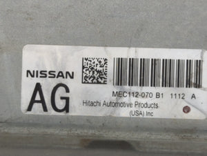 2011 Nissan Altima PCM Engine Control Computer ECU ECM PCU OEM P/N:MEC112-070 Fits OEM Used Auto Parts