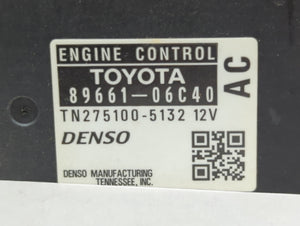 2007 Toyota Camry PCM Engine Control Computer ECU ECM PCU OEM P/N:89661-06C40 Fits OEM Used Auto Parts