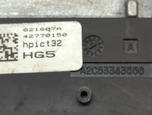 2015 Kia Optima PCM Engine Control Computer ECU ECM PCU OEM P/N:39138-2GBH1 821807A Fits OEM Used Auto Parts