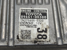 2014 Toyota Rav4 PCM Engine Computer ECU ECM PCU OEM P/N:89661-42U30 89661-0R380 Fits OEM Used Auto Parts