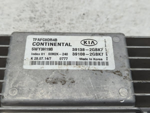 2014-2015 Kia Optima PCM Engine Control Computer ECU ECM PCU OEM P/N:39138-2GBK7 Fits Fits 2014 2015 OEM Used Auto Parts