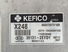 2016 Kia Forte PCM Engine Control Computer ECU ECM PCU OEM P/N:39133-2EYD2 39133-2EYD1, 39131-2EYD1 Fits OEM Used Auto Parts