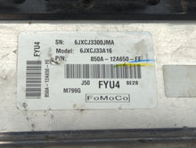 2011-2014 Hyundai Sonata PCM Engine Control Computer ECU ECM PCU OEM P/N:6JXCJ33A16 Fits Fits 2011 2012 2013 2014 OEM Used Auto Parts