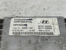 2011-2014 Hyundai Sonata PCM Engine Control Computer ECU ECM PCU OEM P/N:39111-2G663 39101-2G663 Fits Fits 2011 2012 2013 2014 OEM Used Auto Parts