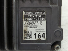 2017 Toyota Sienna PCM Engine Control Computer ECU ECM PCU OEM P/N:89661-08164 Fits OEM Used Auto Parts