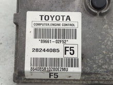 2010 Toyota Corolla PCM Engine Computer ECU ECM PCU OEM P/N:89661-02F55 89661-02F51 Fits OEM Used Auto Parts