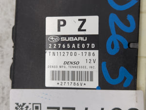 2013-2014 Subaru Legacy PCM Engine Control Computer ECU ECM PCU OEM P/N:22765AE07D Fits Fits 2013 2014 OEM Used Auto Parts