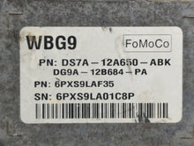 2013 Ford Fusion PCM Engine Control Computer ECU ECM PCU OEM P/N:DS7A-12A650-ACL DS7A-12A650-ACH, DS7A-12A650-ABJ Fits OEM Used Auto Parts