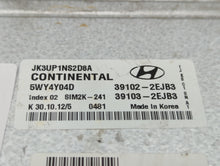 2013 Hyundai Elantra PCM Engine Control Computer ECU ECM PCU OEM P/N:39103-2EJB3 39102-2EJB3 Fits OEM Used Auto Parts