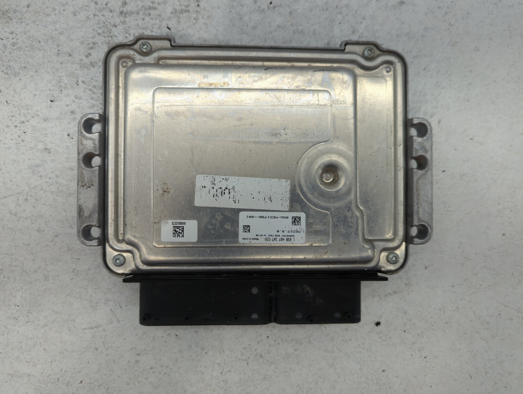 2015 Hyundai Veloster PCM Engine Control Computer ECU ECM PCU OEM P/N:39110-2BBR4 Fits OEM Used Auto Parts