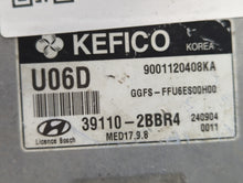 2015 Hyundai Veloster PCM Engine Control Computer ECU ECM PCU OEM P/N:39110-2BBR4 Fits OEM Used Auto Parts