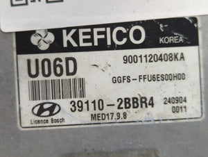 2015 Hyundai Veloster PCM Engine Control Computer ECU ECM PCU OEM P/N:39110-2BBR4 Fits OEM Used Auto Parts