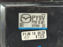 2017 Mazda 6 PCM Engine Computer ECU ECM PCU OEM P/N:PY9V 18 881 Fits 2018 OEM Used Auto Parts