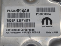 2018 Ford Fusion PCM Engine Control Computer ECU ECM PCU OEM P/N:P68342094AA Fits OEM Used Auto Parts - Oemusedautoparts1.com