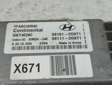 2011-2014 Hyundai Sonata PCM Engine Control Computer ECU ECM PCU OEM P/N:39111-2G671 39101-2G671 Fits Fits 2011 2012 2013 2014 OEM Used Auto Parts